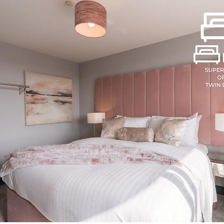 Luxe Apartments, The Moorwell, Parking, Gym - 10Mins Cardiff City Ctr الغرفة الصورة
