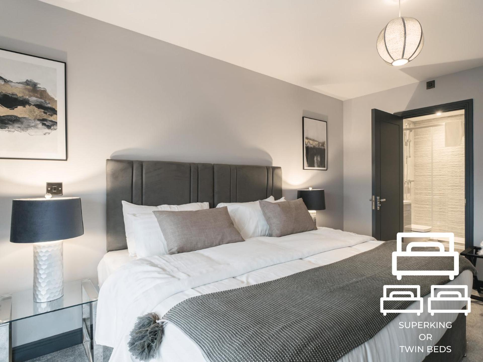 Luxe Apartments, The Moorwell, Parking, Gym - 10Mins Cardiff City Ctr الغرفة الصورة
