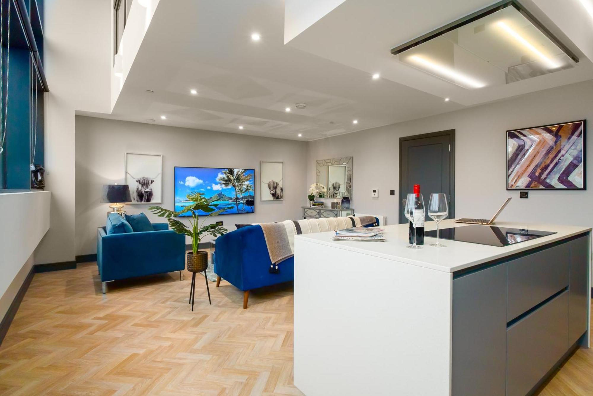 Luxe Apartments, The Moorwell, Parking, Gym - 10Mins Cardiff City Ctr الغرفة الصورة